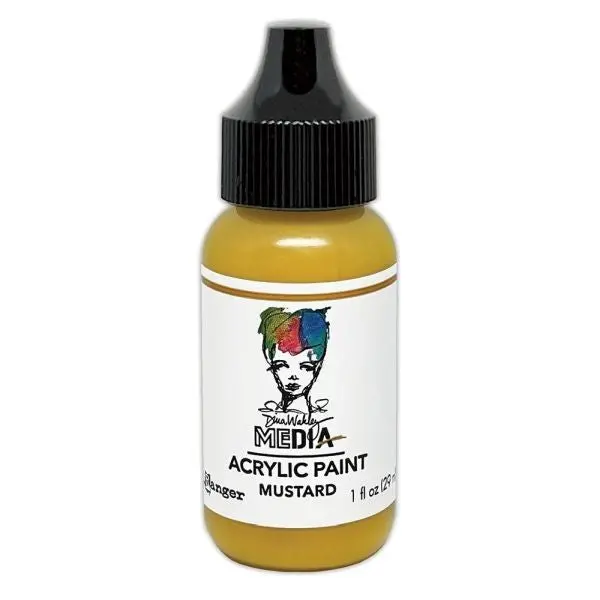 Heavy Body Acrylic Paint - Mustard 1