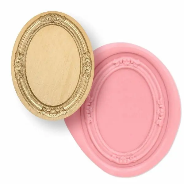 Heirloom Oval Wax Seal Stamp 1