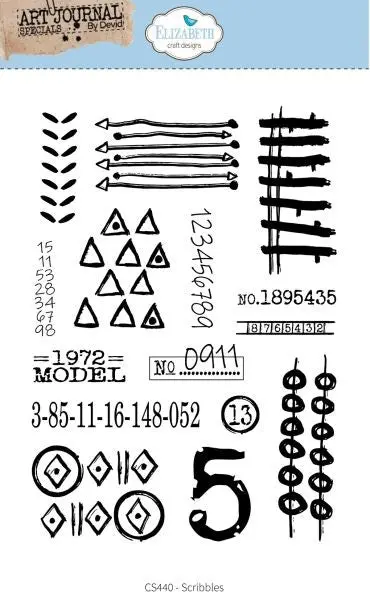 Hello You - Scribbles - Clear Stamps 1