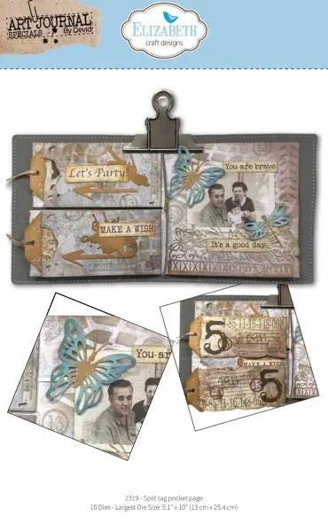Hello You - Split Tag Pocket Page - Dies 1