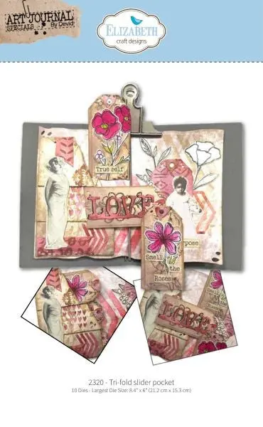 Hello You - Tri-Fold Slider Pocket - Dies 1