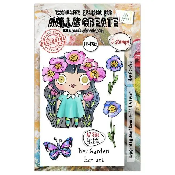 Her Garden - Clear Stamps 1