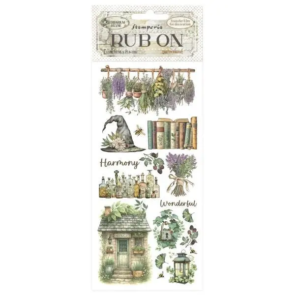 Herbarium Silvae - Rub Ons - Lavender 1