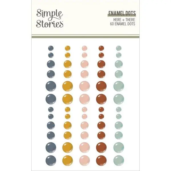 Here + There - Enamel Dots 1