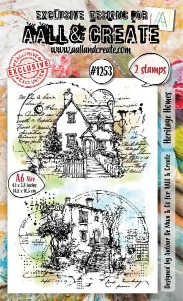 Heritage Homes - Clear Stamps 1