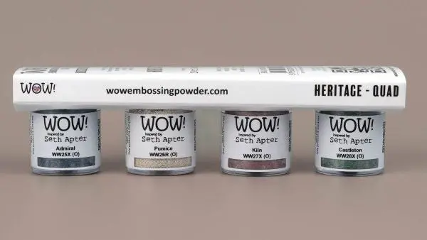 Heritage Quad Embossing Powder 1