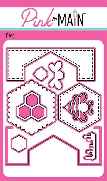 Hexagon Flip Card Dies 1