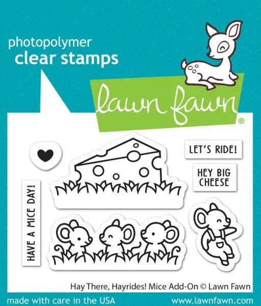 Hey There, Hayrides! - Mice Add-On - Clear Stamps 1