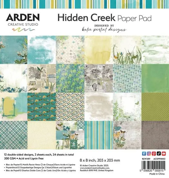 Hidden Creek - 8X8 Paper Pad 1