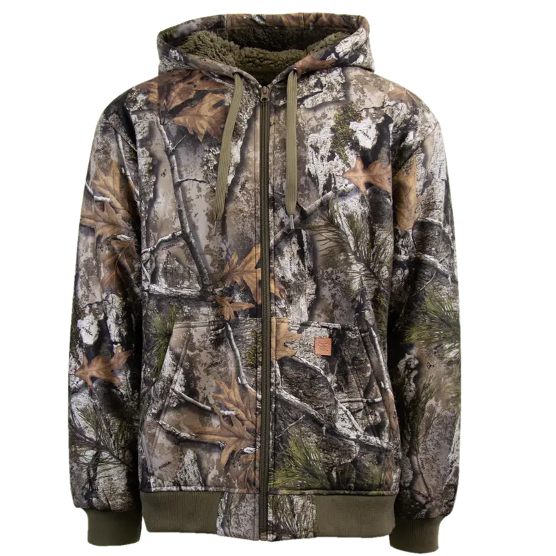 High Pile Fleece Full Zip Hoodie - Atera 1