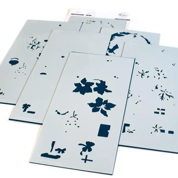 Holiday Elements - Layering Stencils 1
