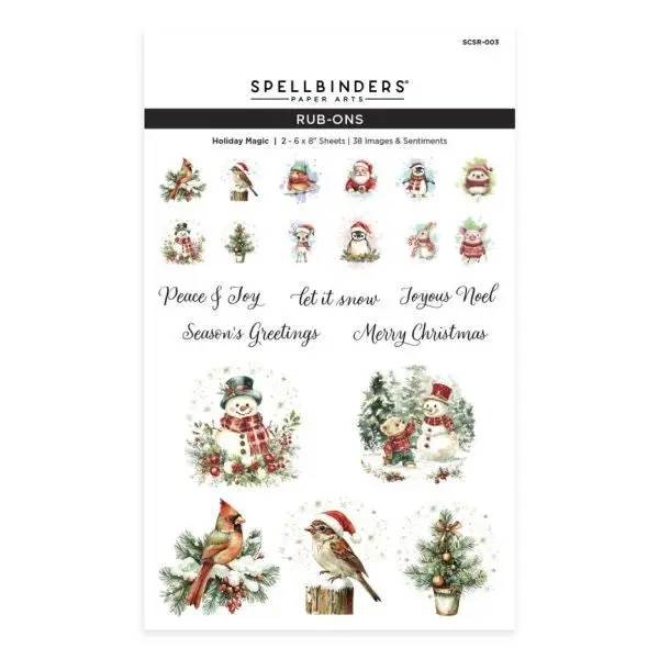 Holiday Magic Collection -Holiday Magic Rub-Ons 1