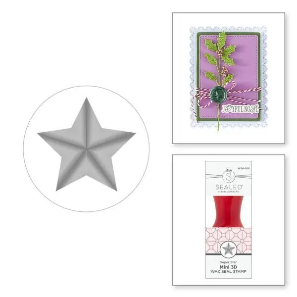 Holiday Magic Collection - Super Star Mini 3D Wax Seal 1