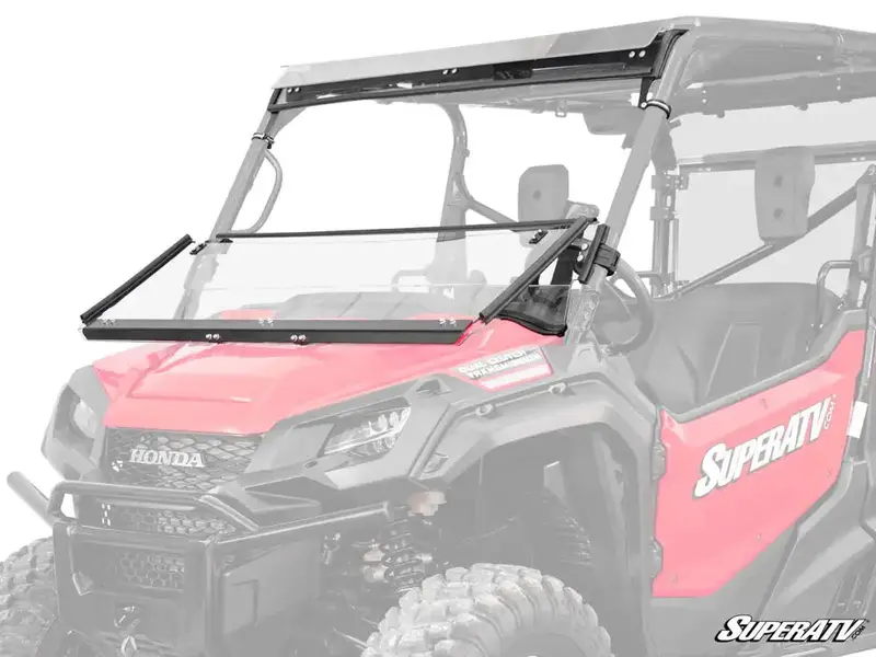 Honda Pioneer 1000 Scratch-Resistant 3-In-1 Windshield 1