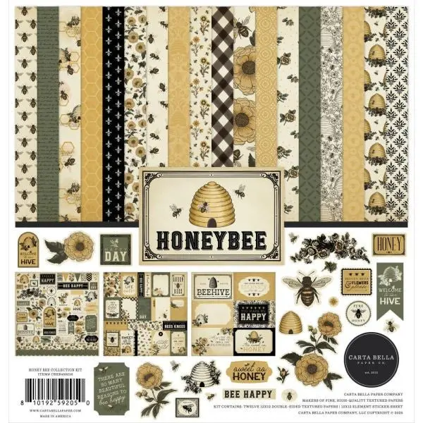 Honey Bee - 12X12 Collection Pack 1
