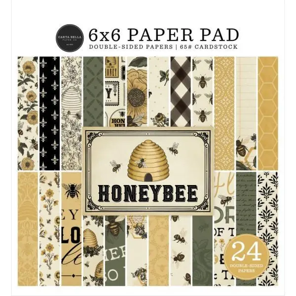 Honey Bee - 6X6 Paper Pad 1