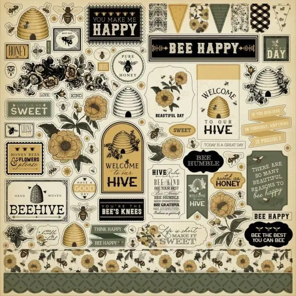 Honey Bee - Stickers 1