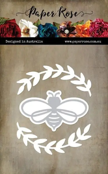 Honeybee Wreath Dies 1