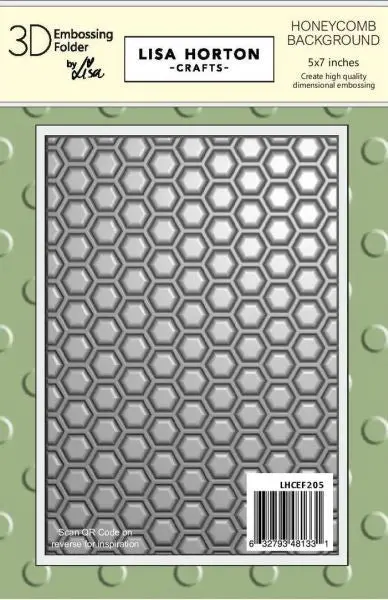 Honeycomb Background - Embossing Folder 1