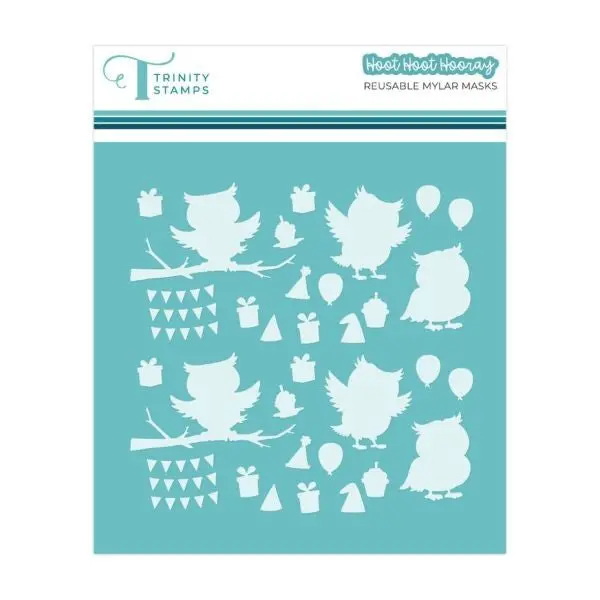 Hoot Hoot Hooray - Stamping Masks 1