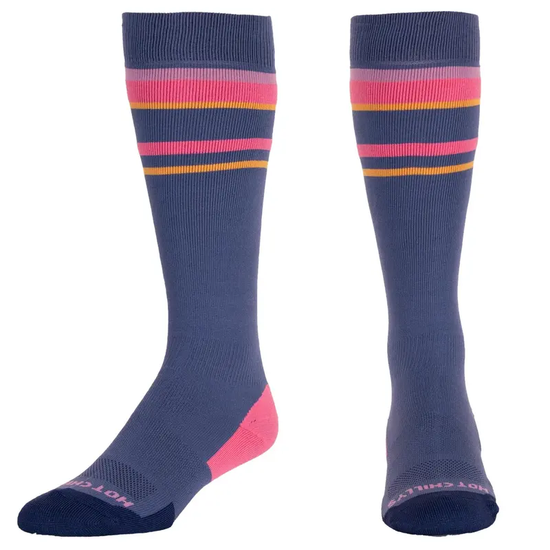 Hot Chillys Adult Performance Stripe Elite Socks 1