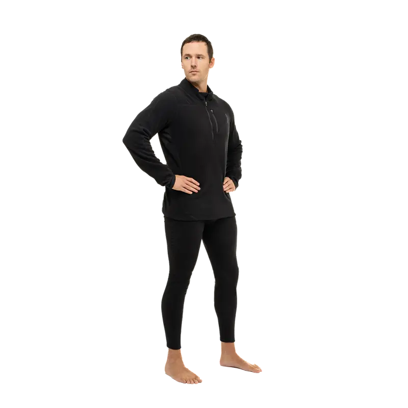 Hot Chillys Men La Montana Zip-T Heavyweight Active Fit Base Layer 1