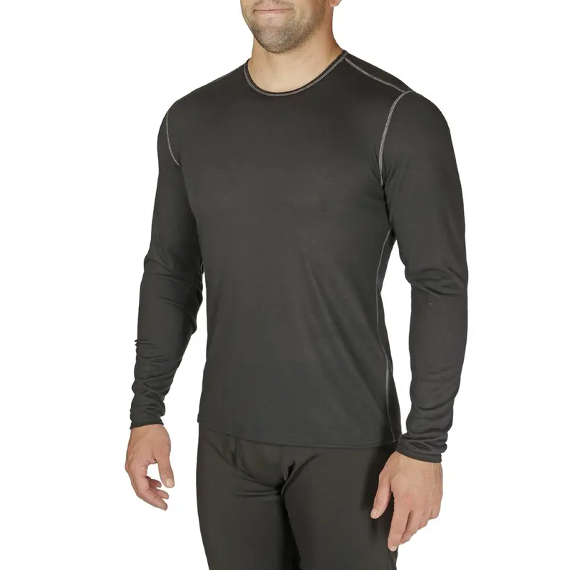 Hot Chillys Men Pepperskins Crewneck Midweight Relaxed Fit Base Layer 1