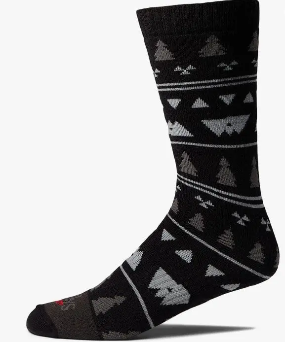 Hot Chillys Men Red Alpine Mid Volume Sock 1