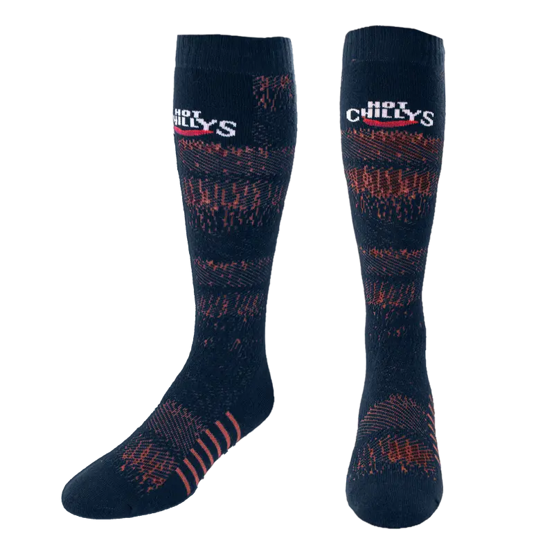 Hot Chillys Men Striation Mid Volume Sock 1