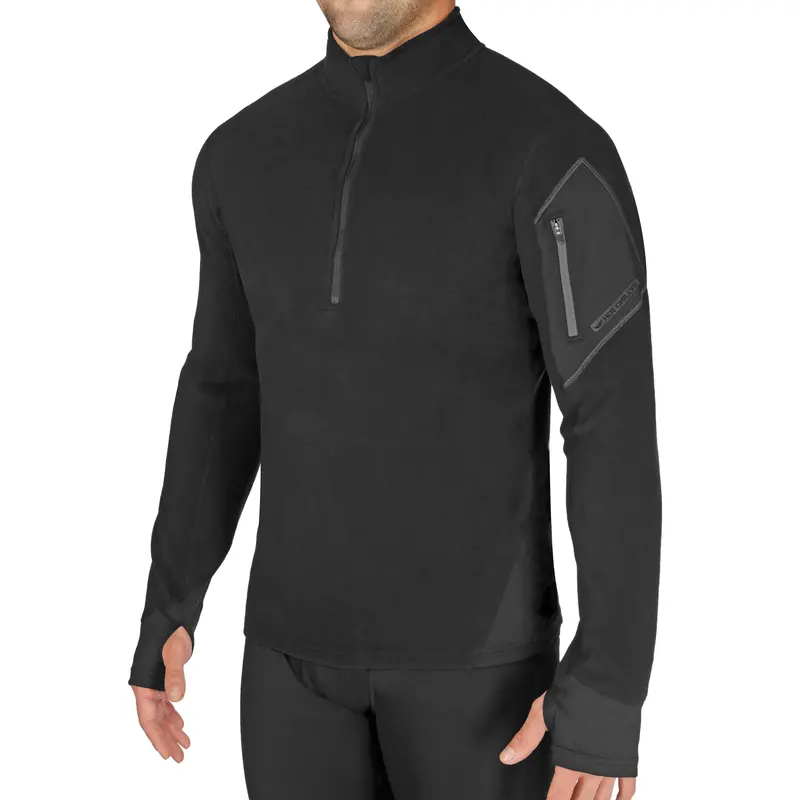 Hot Chillys Mens La Montana Zip-T 1