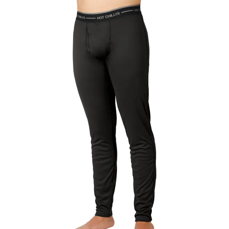 Hot Chillys Men’s Peachskins Fly Bottom – Relaxed-Fit, Breathable Base Layer Pants
