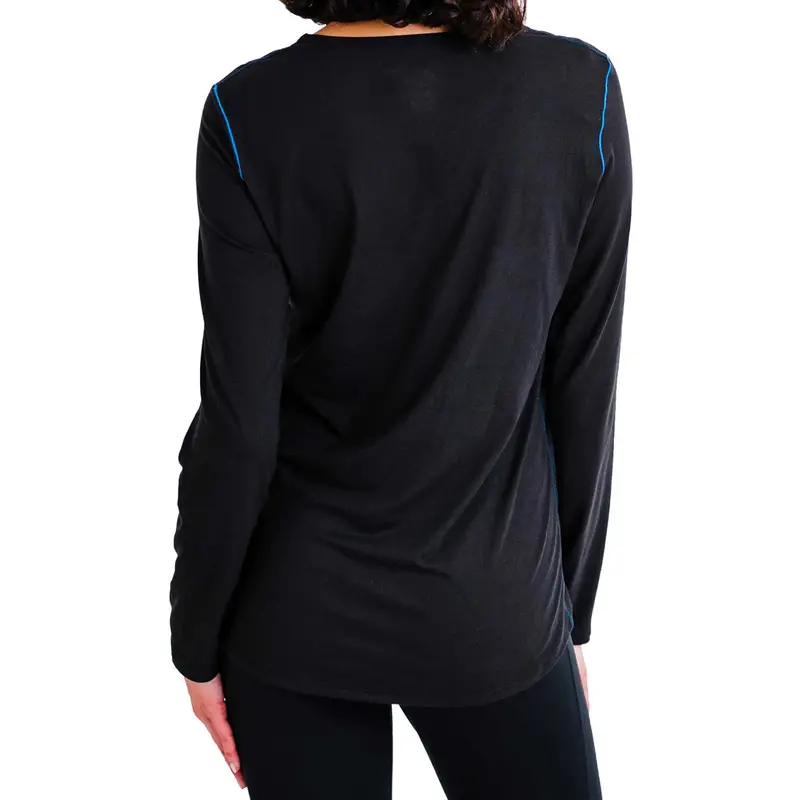 Hot Chillys Women Clima-Tek Crew Midweight Relaxed Fit Base Layer 1