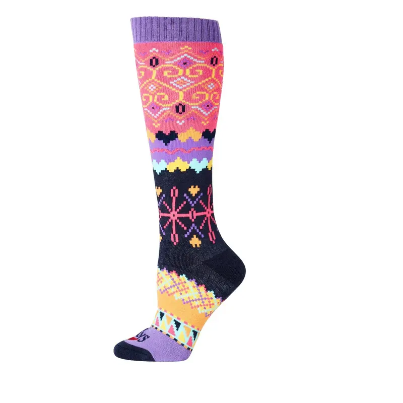 Hot Chillys Womens Winter Pixel Mid Volume Sock 1