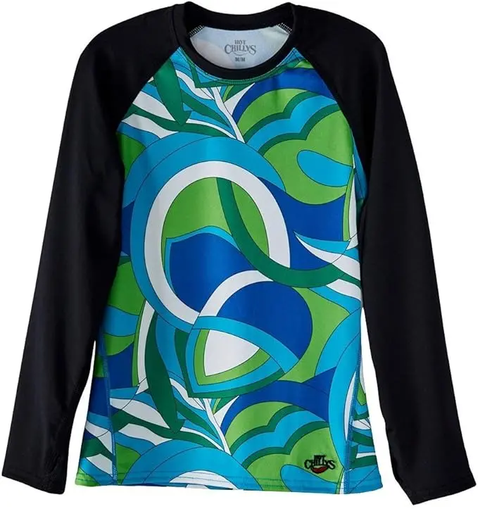 Hot Chillys Youth Micro-Elite Chamois Soho 70'S Crewneck 1