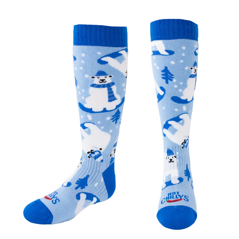 Hot Chillys Youth Polar Mid Volume Sock 1