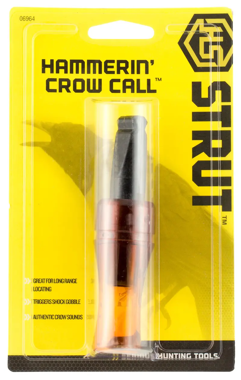 Hs Strut Hammerin' Crow Locator Call Open Call Crow Sounds Attracts Turkeys Root Beer Plastic 1