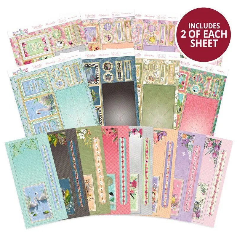 Hunkydory Twist & Pop Card Kit - Positive Vibes 1
