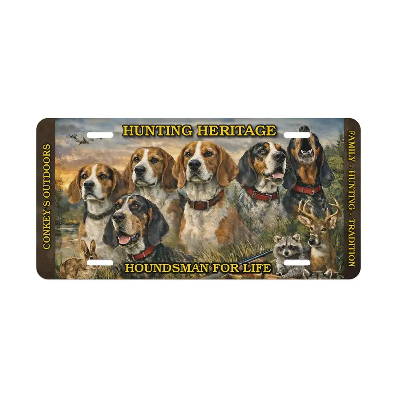 Hunting Heritage License Plate 1