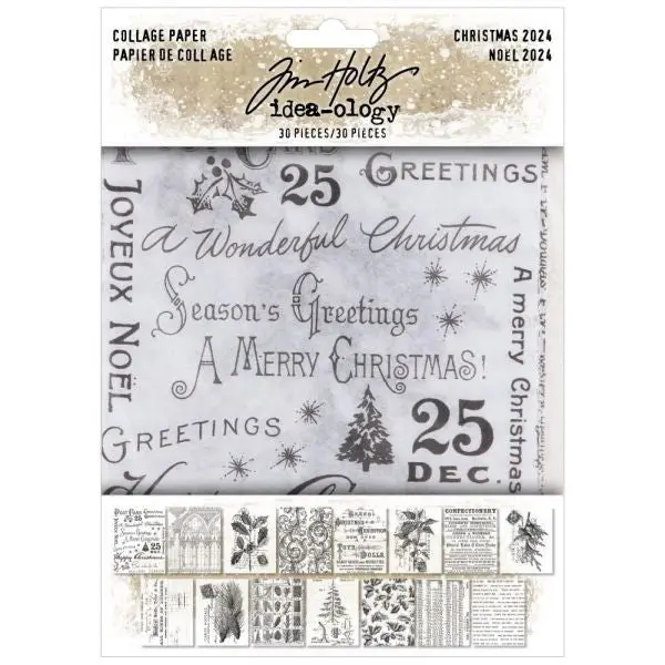 Idea-Ology Christmas - Collage Paper 1