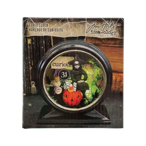Idea-Ology - Halloween - Curio Clock (Black) 1