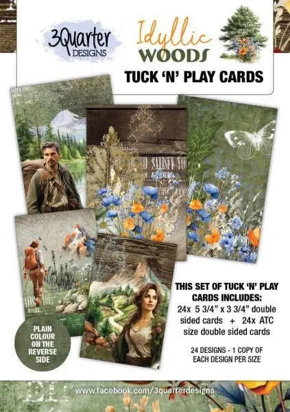 Idyllic Woods - Tuck N Play Cards 1