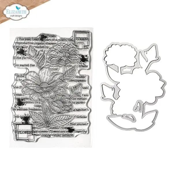 In The Garden Collection - Summer Flower - Stamp & Die Set 1