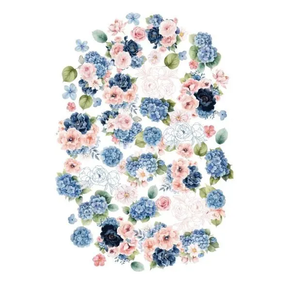 Indigo Bloom - Vellum Creative Cuts 1