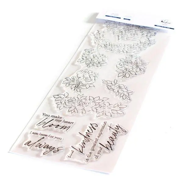 Indigo Roses - Clear Stamps 1