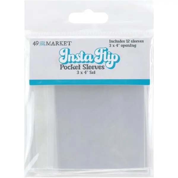 Instaflip Pocket Sleeves - 3'X4" 1