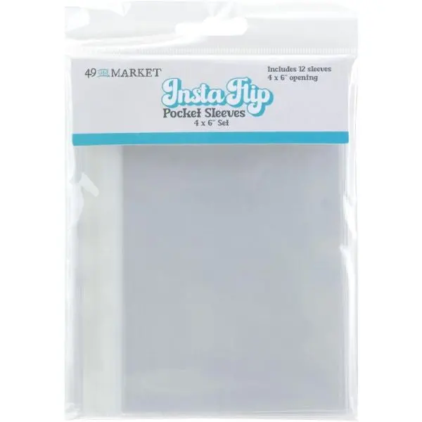 Instaflip Pocket Sleeves - 4'X6' 1