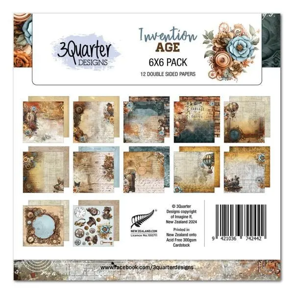 Invention Age - 6X6 Collection Pack 1