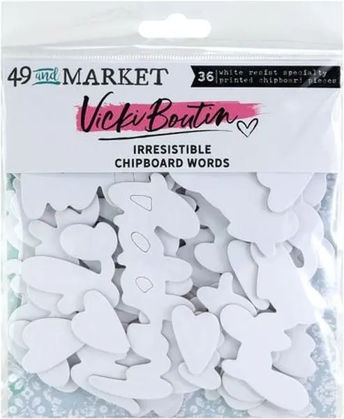 Irrestibles - Chipboard - Words 1