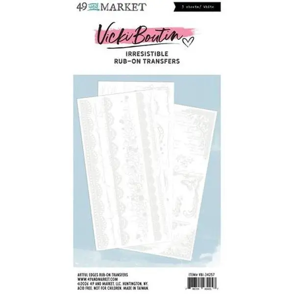 Irrestibles - Rub Ons - Edges 1