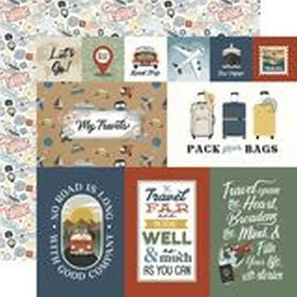 It's Time To Travel - Explore Journaling Cards 1